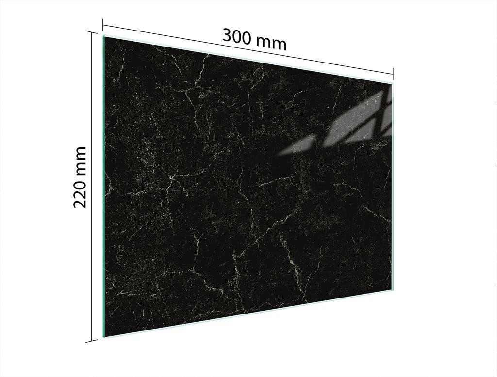 GLASSCHNEIDEBRETT 30x22 MARMOR