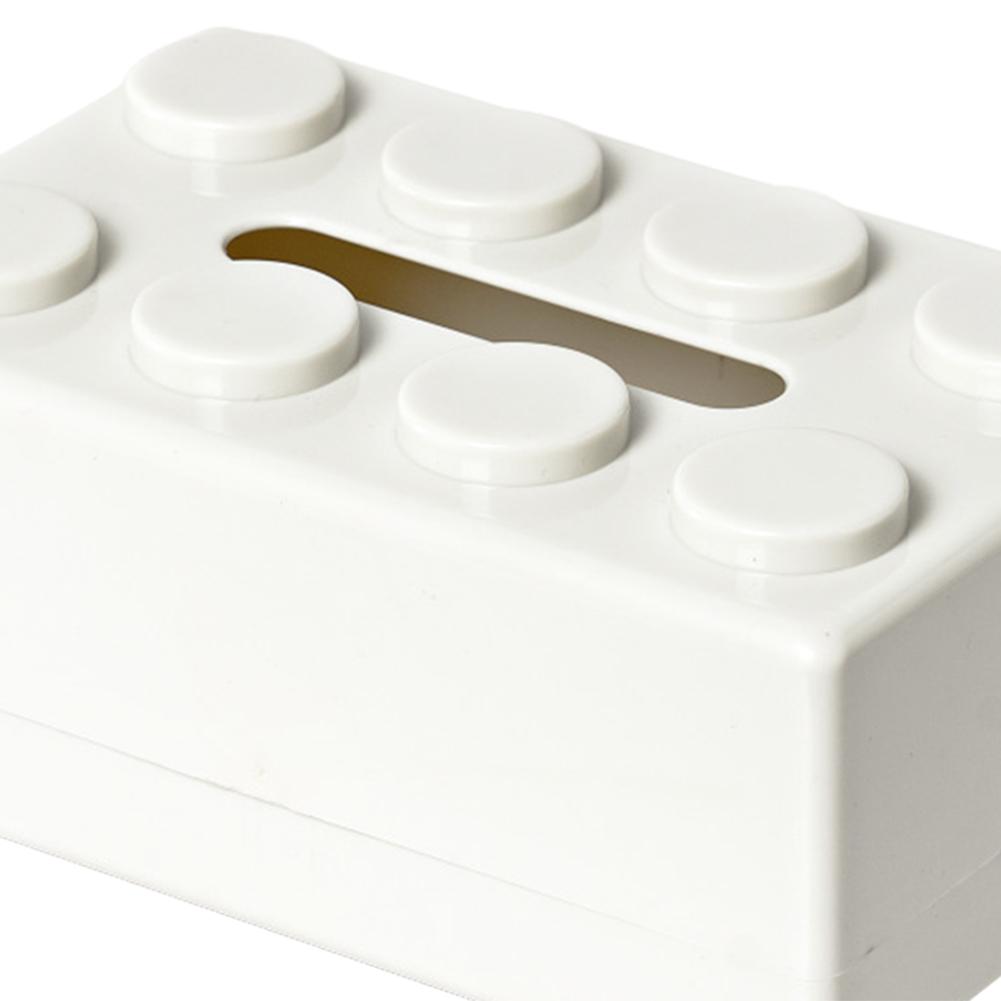 Kreativní dávkovač papírových kapesníků z kostek roztomilý obal na kapesníky úložný box na kapesníky do obývacího pokoje ložnice koupelny domácí kanceláře