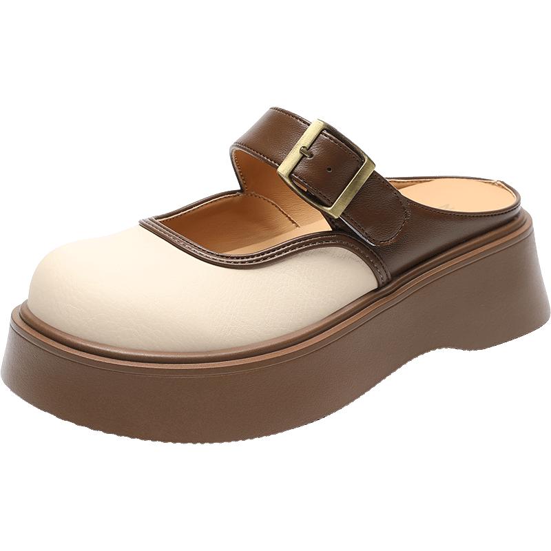 ZHR Women s Semi-Enclosed Birkenstock Style Slippers 37
