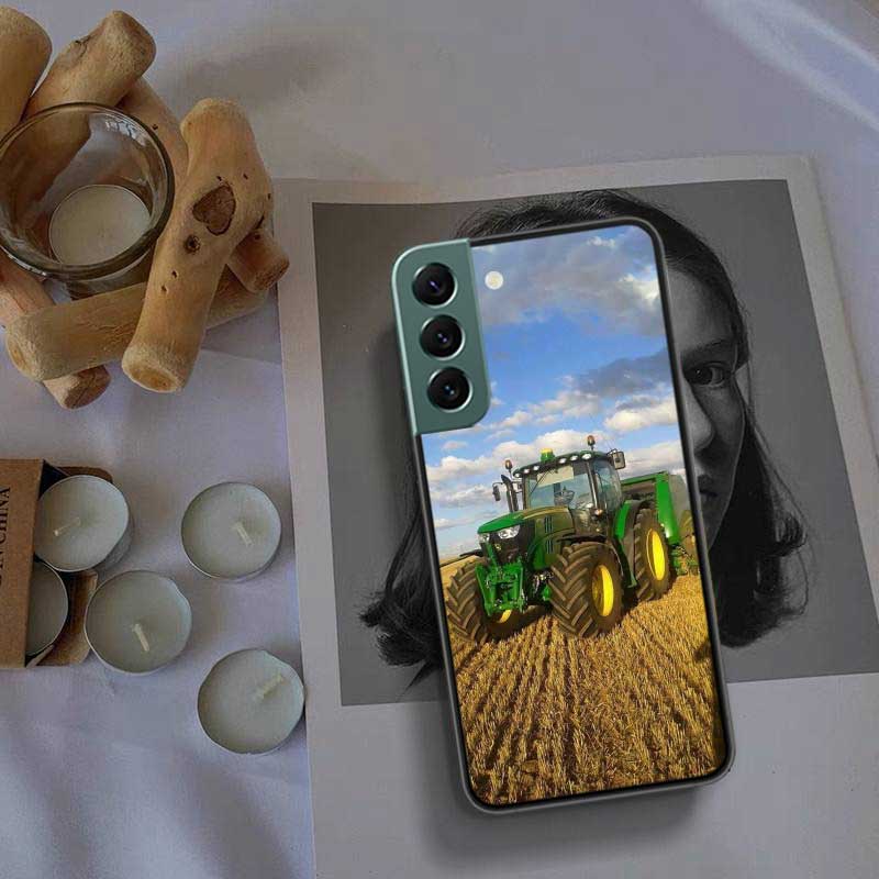 Farm Vehicle Tractor Phone Case For Samsung A16 A26 A36 A56 Galaxy A02S A12 A52S A13 A23 A33 A53 A54 A34 A24 A14 A22 A32 A42 A72