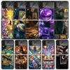 Witch Tarot Card Black Cover for Samsung Galaxy Z Flip 7 6 5 4 3 5G Phone Case Flip7 Flip6 Flip5 Flip4 Flip3 Pattern Case Galaxy