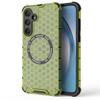 Samsung A55 Transparent Heat Dissipation Protective Case with Honeycomb Magnetic Design for S26 Ultra