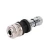 Qiilu [4 pieces] Clamp-in Valve Inside Valve for Aluminum Wheels