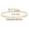 Bobisty Gold Plated Bracelet for Women Stainless Steel Stacking CZ/Link/Tennis/Bead Chain Ankle Bracelet Jewellery