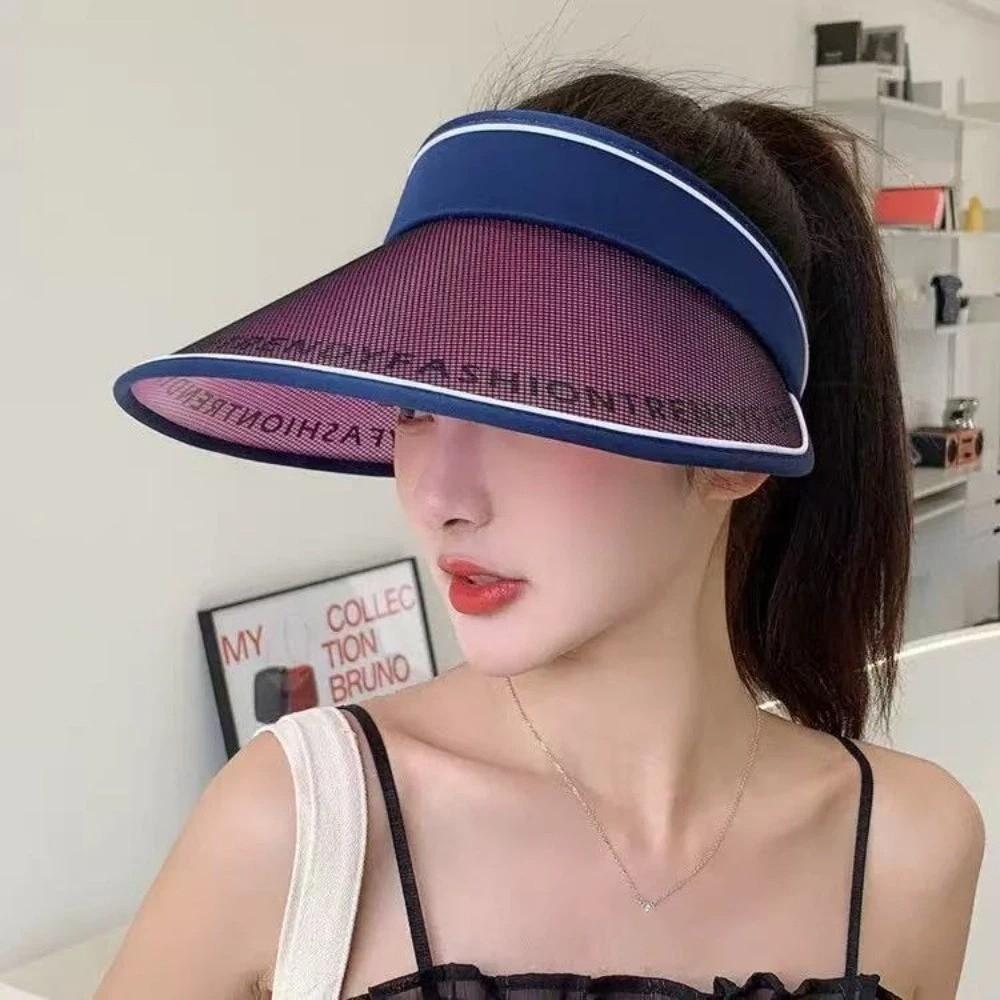 

UV Protection Empty Top Visors UPF50+ Sunshade Hat Casual Beach Hat for Cycling