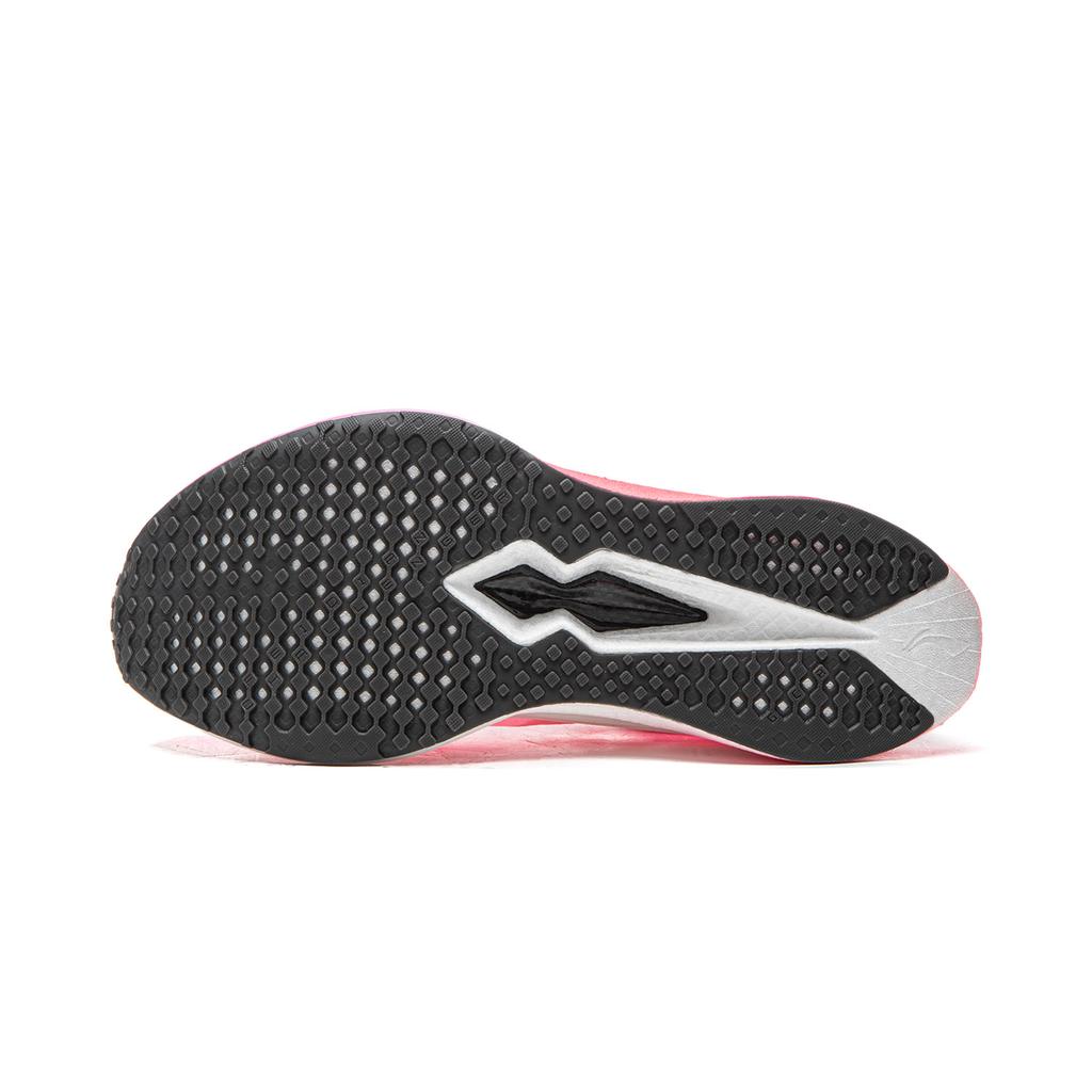 Li Ning Feidian 6 Challenger Dämpfung, abriebfest, flacher Freizeit-Laufschuh für Damen, Pink, ARMW004-11