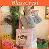 Crayon Shinchan Nylon Tote Bag With Letter Design For Daily Use