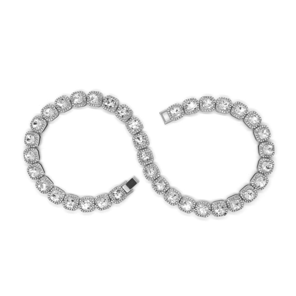 Zinc Zinc Alloy Dog Chain Collar Adjustable Pet Necklace Luxury Shining Pet Collars Puppy