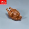 10pcs/lot MOC Bricks Drumstick Thanksgiving Day Assemble Particles Building Blocks Kids Toys Plastic Dolls