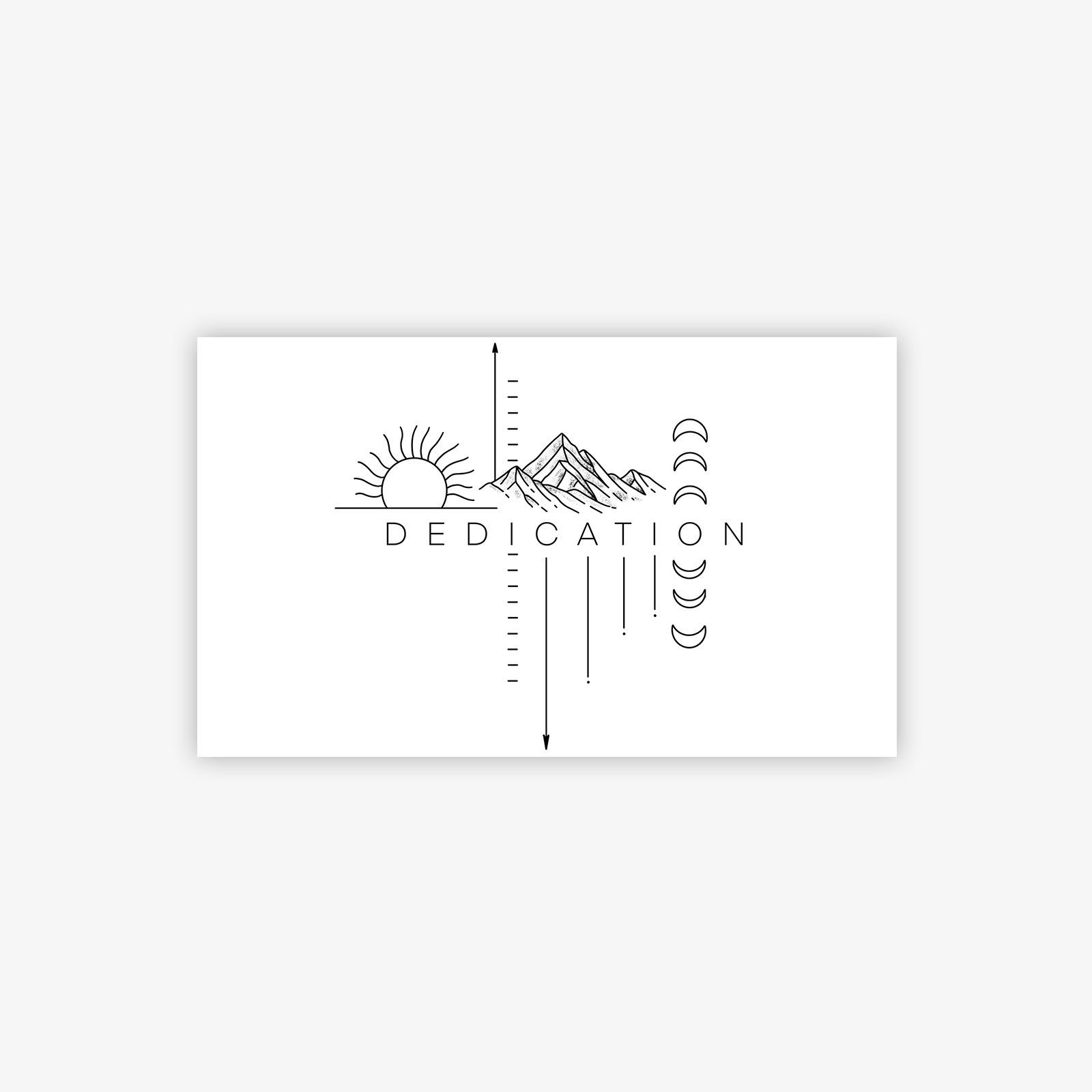 Herbal Sun Moon, Lines, Letters Tattoo Stickers Men S Arm Waterproof Long-Lasting Semi-Permanent Tattoo Stickers 15*9