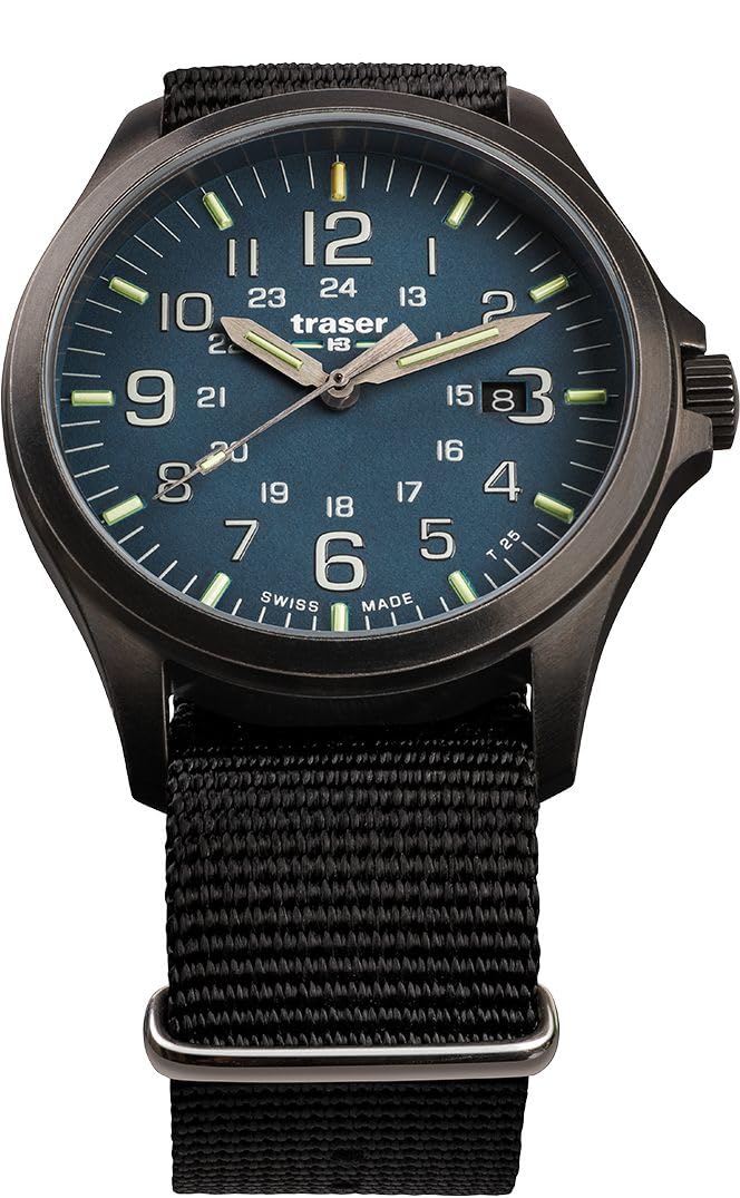 

Watch P67 Officer Pro GunMetal Blue 108632 Black [Tracer] Men s синій