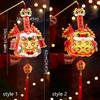 Chinese Style Portable Rabbit Lantern Glowing LED Lantern Toys  School Project