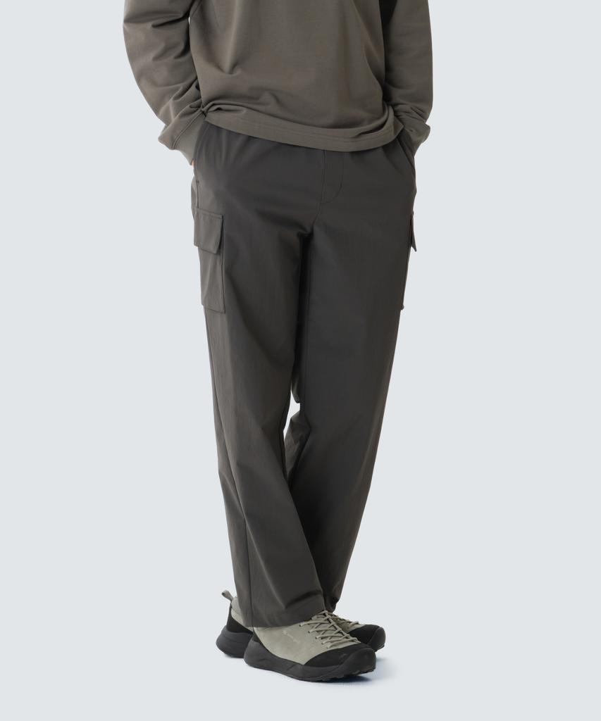 SNOWPEAK APPAREL Root Cargo Straight Pants (S26Fmrpt64) Chocolate Khaki