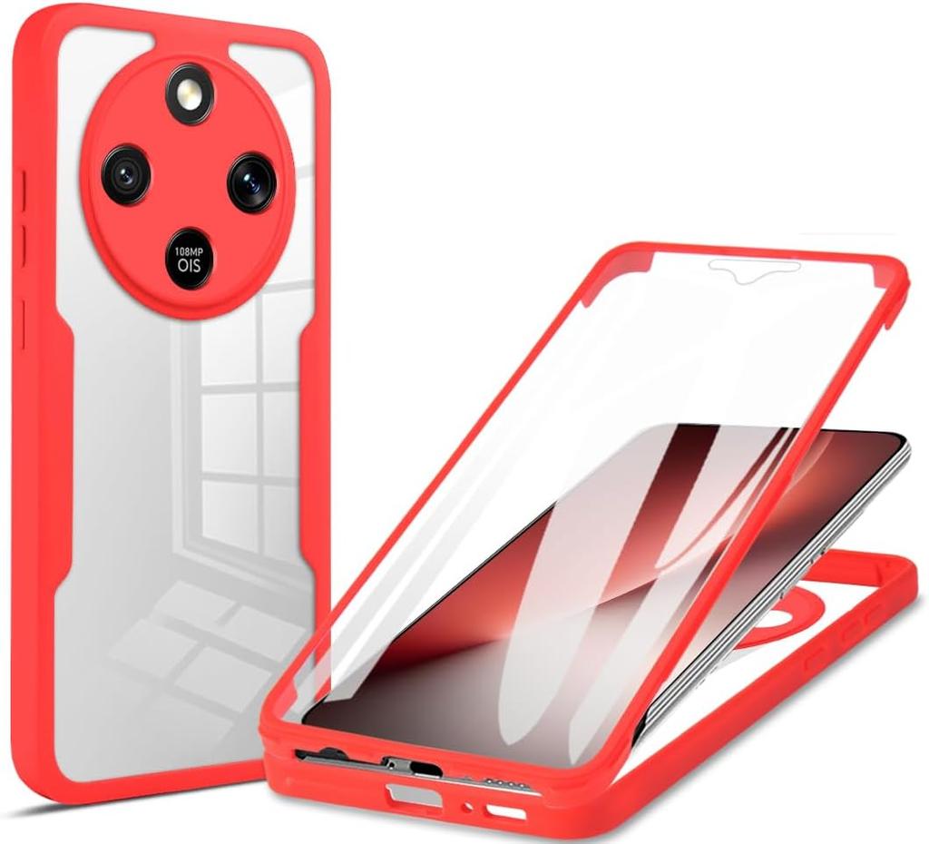 360 Full Protection Case for Honor X9D / X70 / Magic8 Lite Cover Built-in Screen Protector