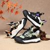 2025 New Rotating Buckle Medium and Large Children's Lightweight Mesh Breathable Autumn and Winter Running Sports Shoes Boys' Casual Shoes