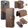 CASENEO MW-02S Magnetic Detachable Leather Phone Cover for 6.1 inch Phone RFID Blocking Wallet Stand