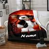 Custom Name Gremlins Theme Printed Blanket - Perfect for Couch, Bed, Travel & Outdoor Use | Machine Washable, Cozy & Durable.
