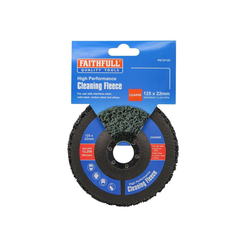 Faithfull Cleaning Fleece Discs