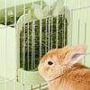 Large Capacity Hay Feeder Wall Hanging Grass Rack Practical Food Bowl Holder  Indoor Rabbit Cage