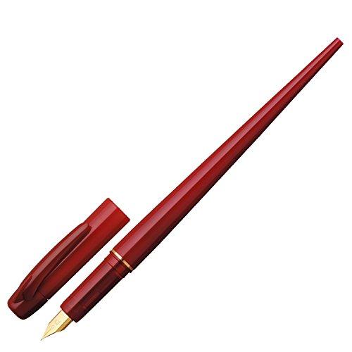 Füllfederhalter aus Platin, Füllfederhalter, Schreibtischstift, Rot, extrafein, DPQ-700A#10-1