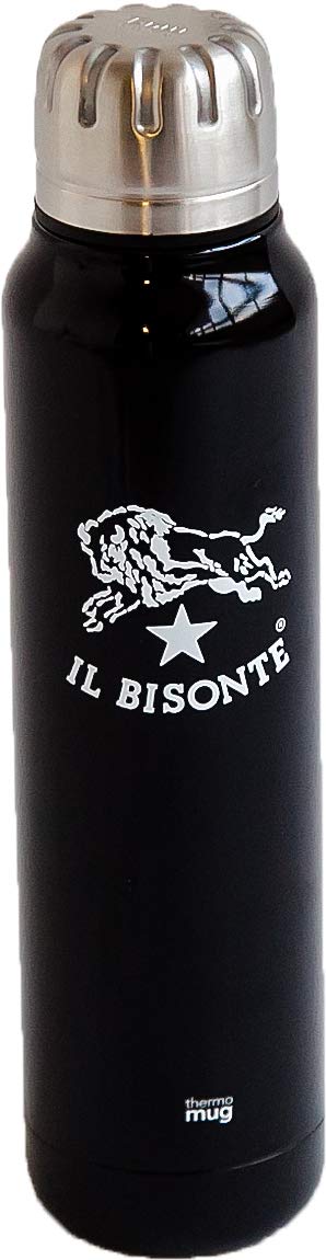 

Stainless steel bottle F Black [IL BISONTE] 54_1_54162304198