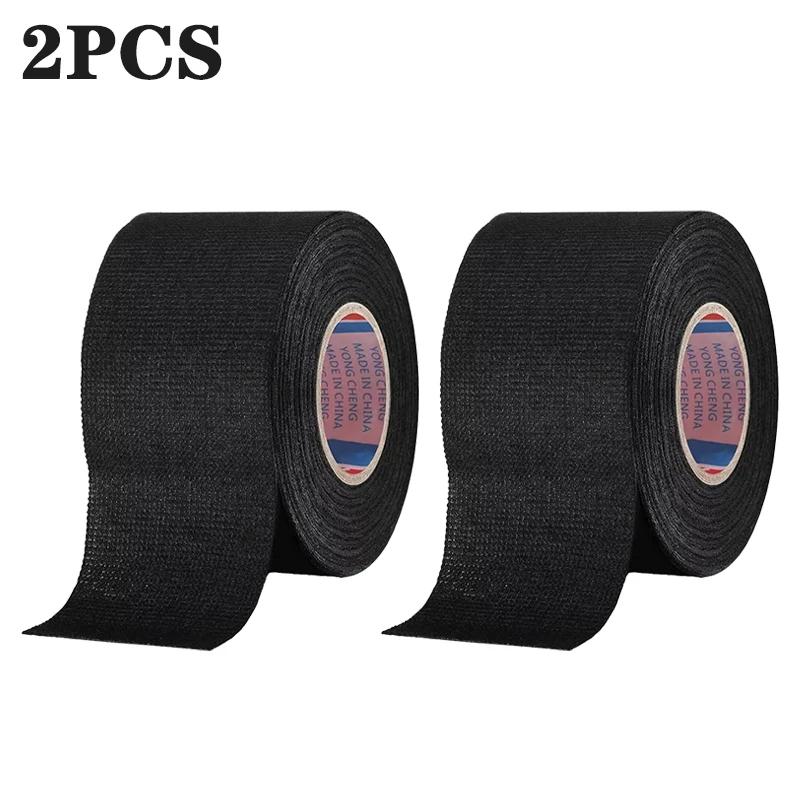 1-16PCS Automotive Wiring Harness Tape Electrical Heat-resistant Insulation Tape Automotive Electrical Line Fixing 50/15/9 Width