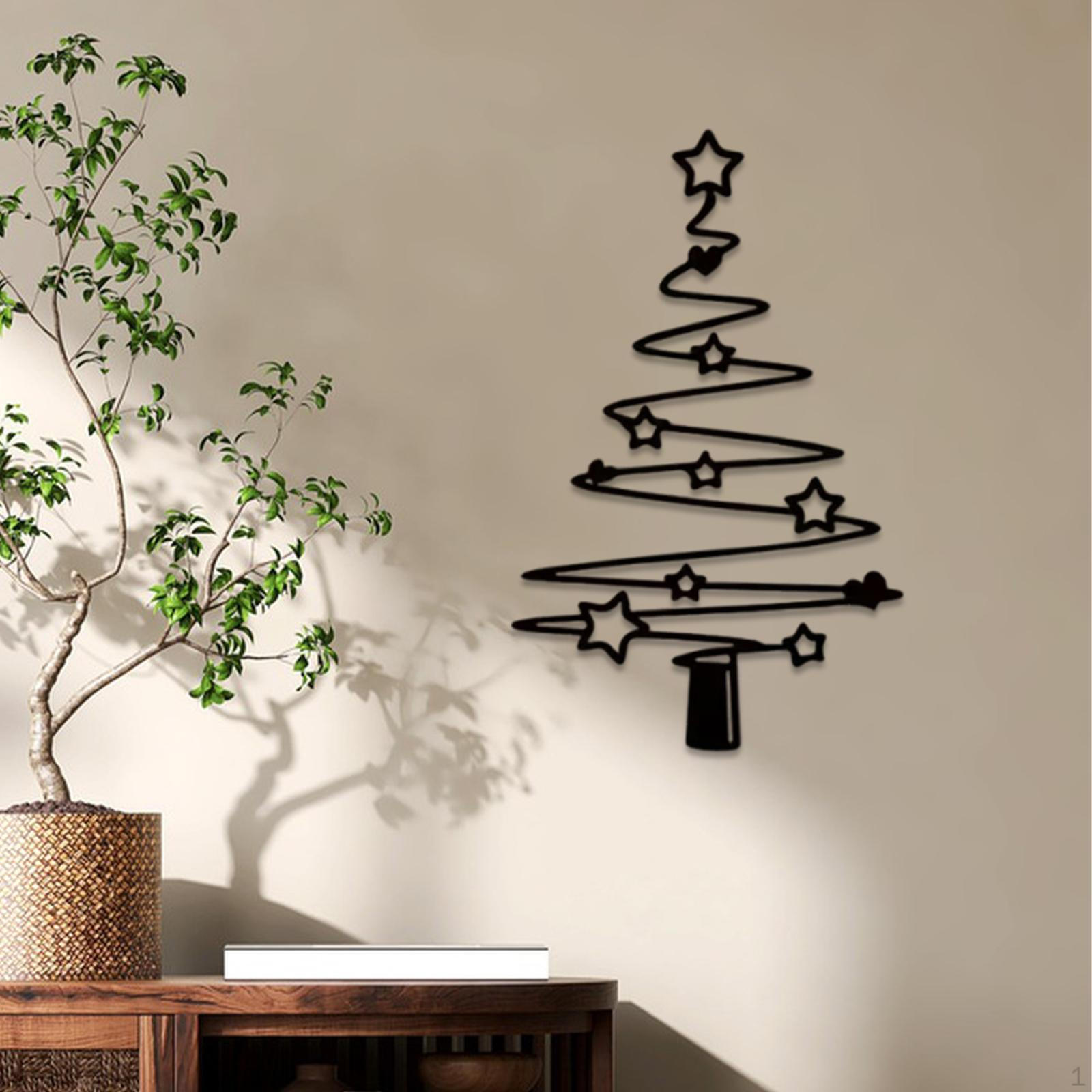 

Christmas Tree Ornament for Hanging on The Wall, Decoration, Rustic Decoration S