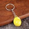Hard Hat Keychain Portable Mini Helmet Design Bright Color Key Chain Compact Size Key Identifier Backpack Accessory