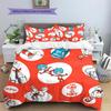 The Cat In the Hat Pattern Bedding Home Decoration Birthday Gift (1 * Duvet Cover + 2 * Pillowcase, Without Core)