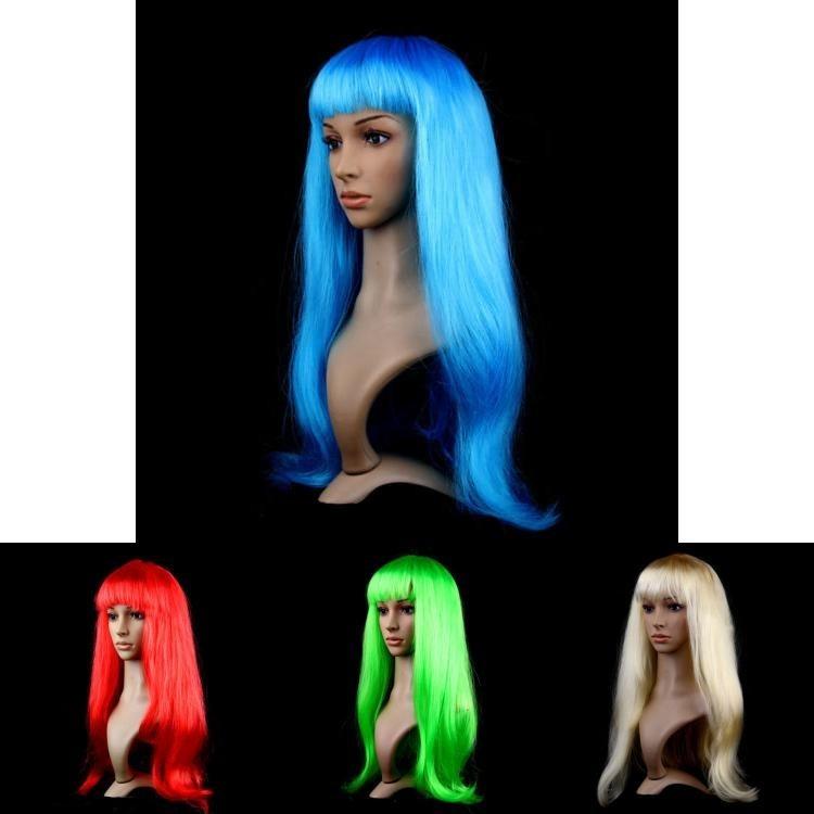 Premium Quality Anime Cosplay Hot Multicolor Synthetic Hair Wig For Stunning Parties