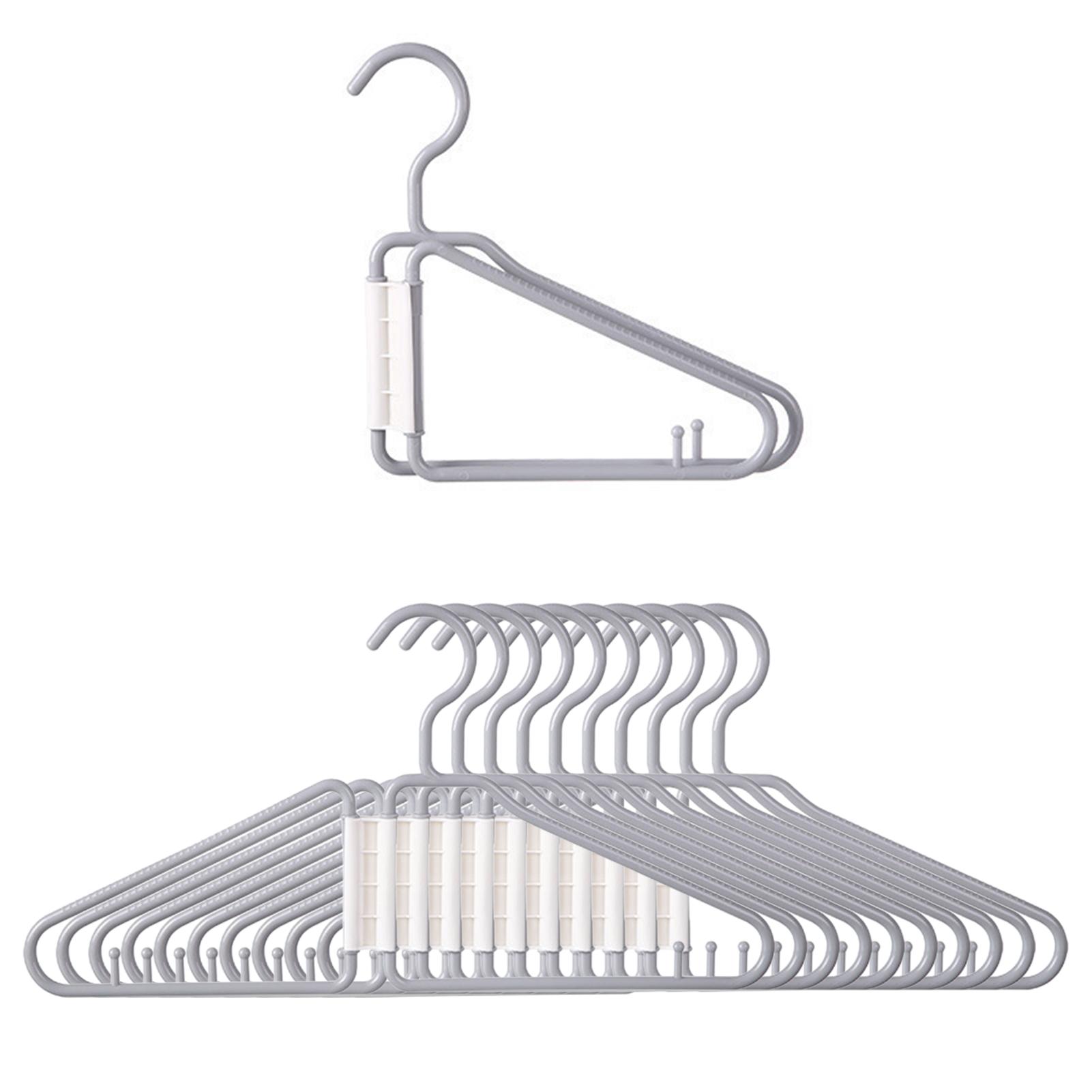 

Portable Folding Hangers Household Multifunctional Anti-slip Hanger Practical Gifts for Families Friends 1pcs