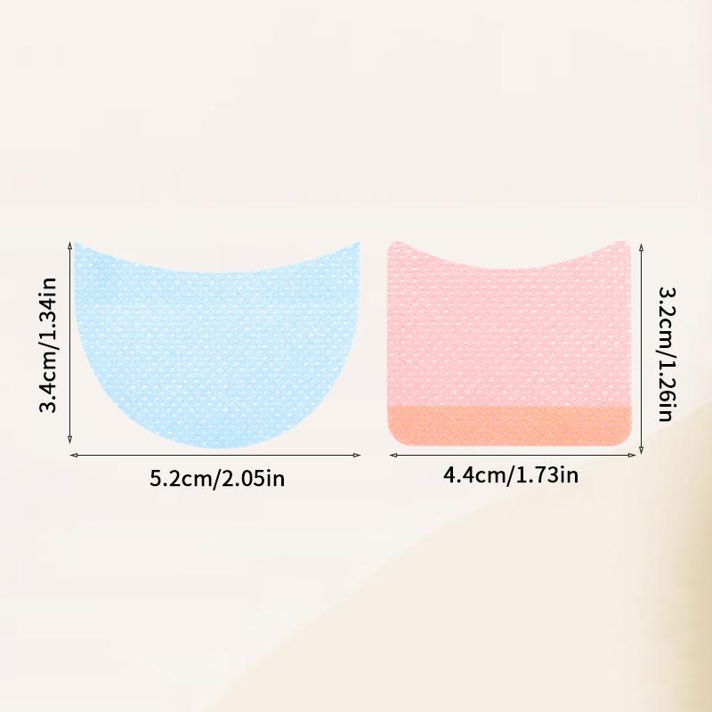 40/50 Pezzi Patch Adesivo in Cotone Monouso per Ciglia per Rimuovere Ciglia Finte Patch per Occhi Cuscinetti per Estensione Ciglia Trucco Donna