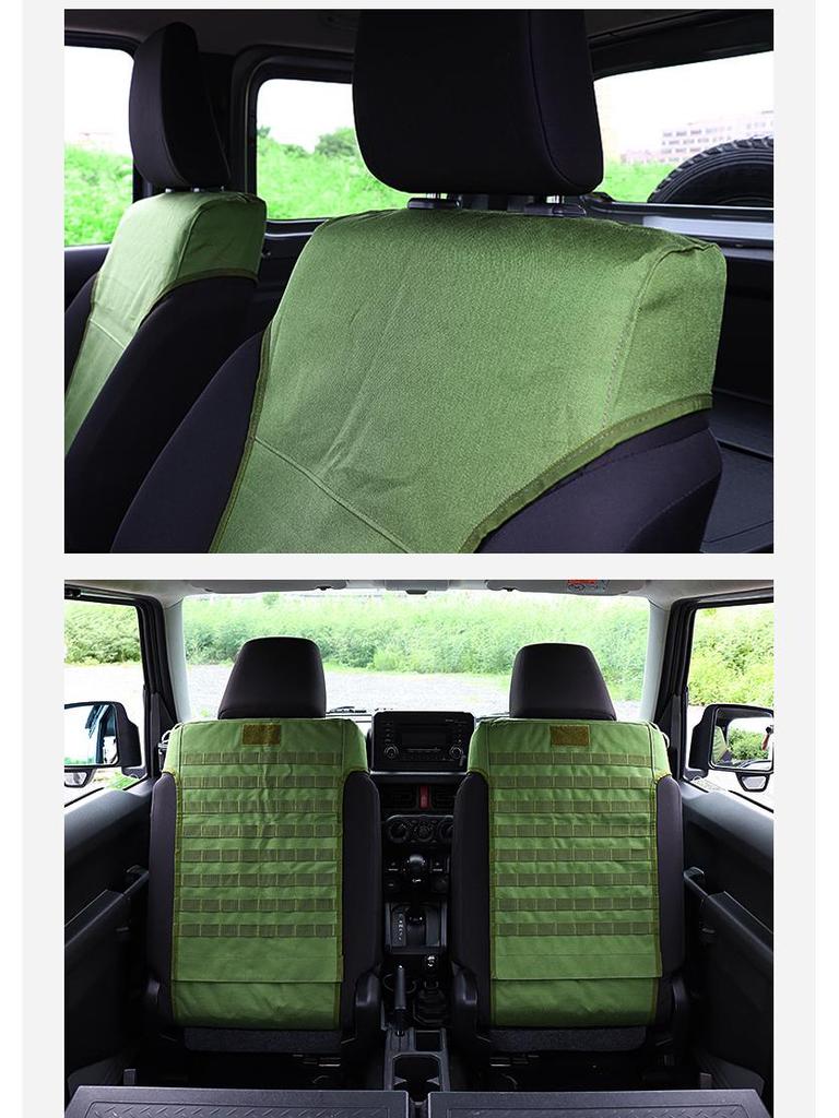 Tactical Seat Covers for 2019+ Jimny 3-Door and 5-Door Off-Road Vehicles
