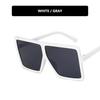 Retro Large Square Frame Sunglasses - European & American Street Style 2020