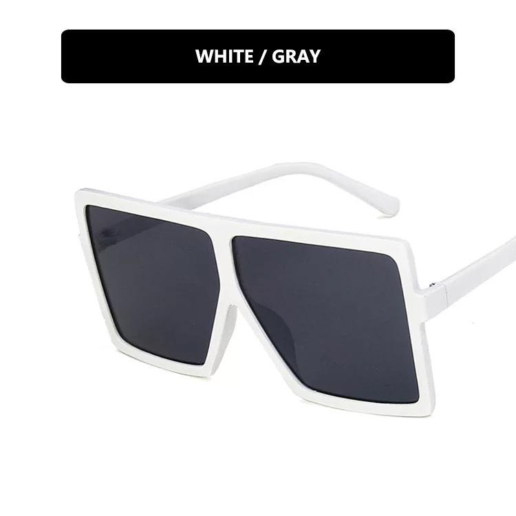 Retro Large Square Frame Sunglasses - European & American Street Style 2020