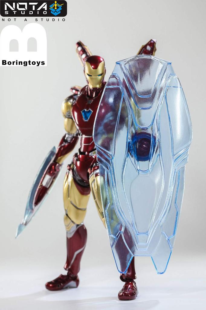 not a studio anime game movie character Iron Man Mark 85 modification shield weapon parts "AC" 1/12 s.h.figuarts