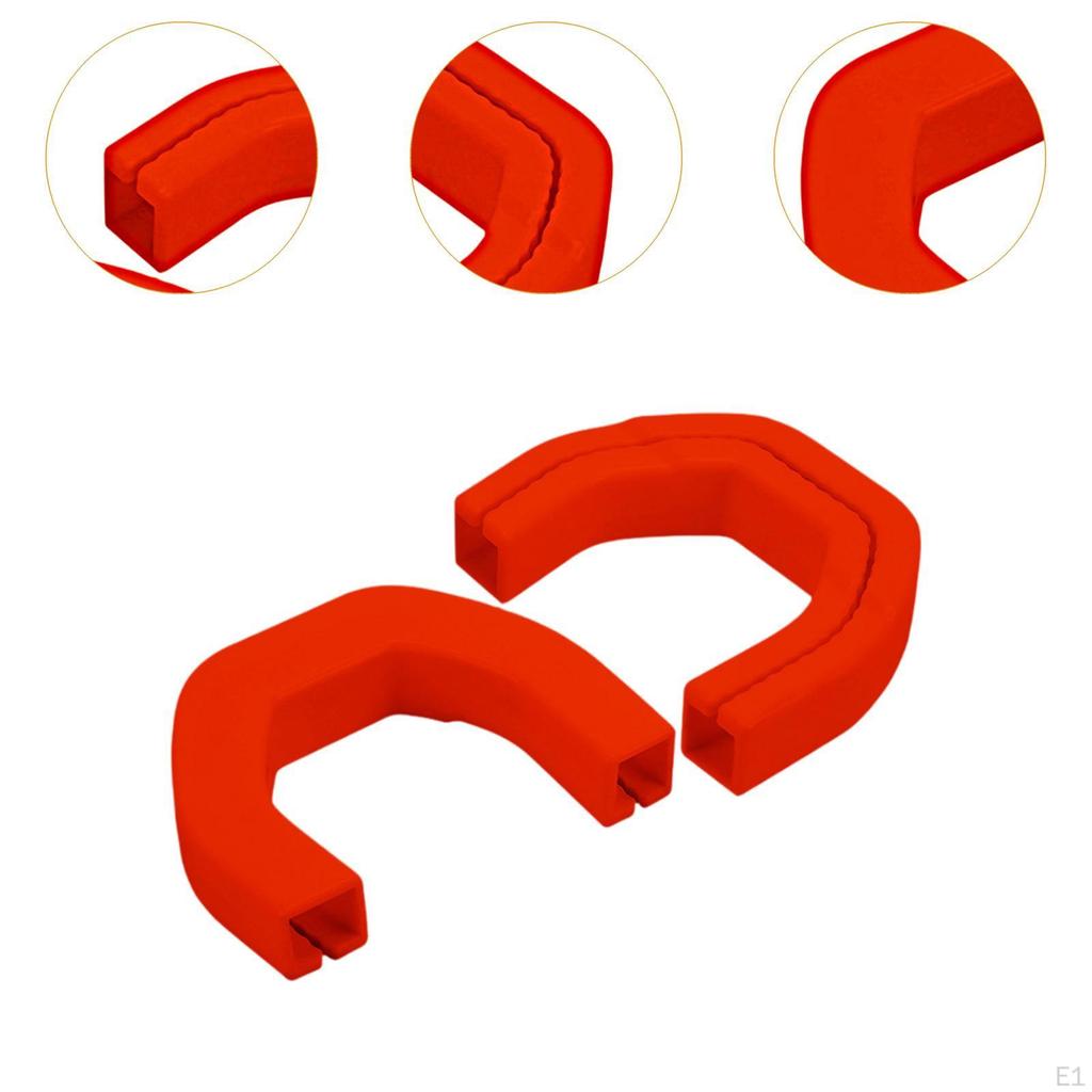 2x Kryty tažného oka silikonový materiál pro Dodge RAM 1500 2019-2024