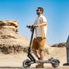 KuKirin Monopattino elettrico T3 da 10 pollici, motore da 800W, batteria da 48V 15.6AH, autonomia massima di 58 km, capacità di carico massima di 120 kg, nero