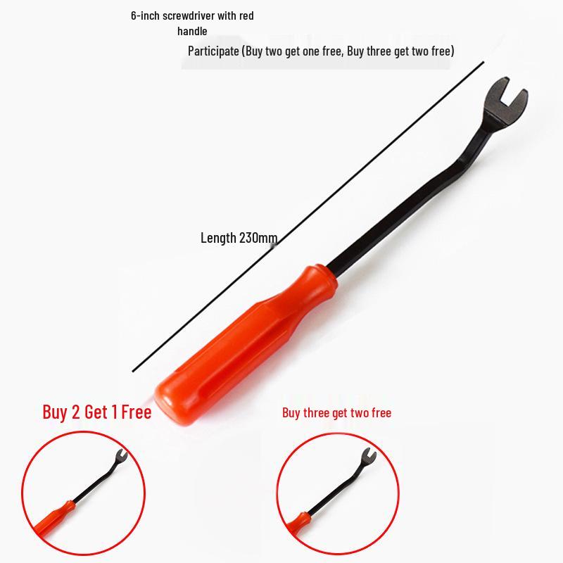 Nerezová sada páčidel a nástrojů pro demontáž čalounění interiéru automobilu