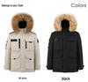 Unisex Winter 2025 Parka: Trendy, Thick, Warm Workwear Ski Jacket for Couples
