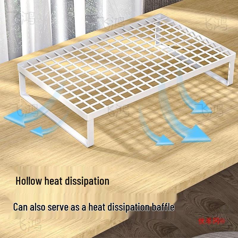 Adjustable Desktop Stand for Laptop and Monitor Cooling