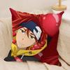 Sk Miya Chinen Langa Hasegawa Cushion Cover Silky Short Plush Invisible Zipper Dustproof Sofa Pillow Case For Home Decor