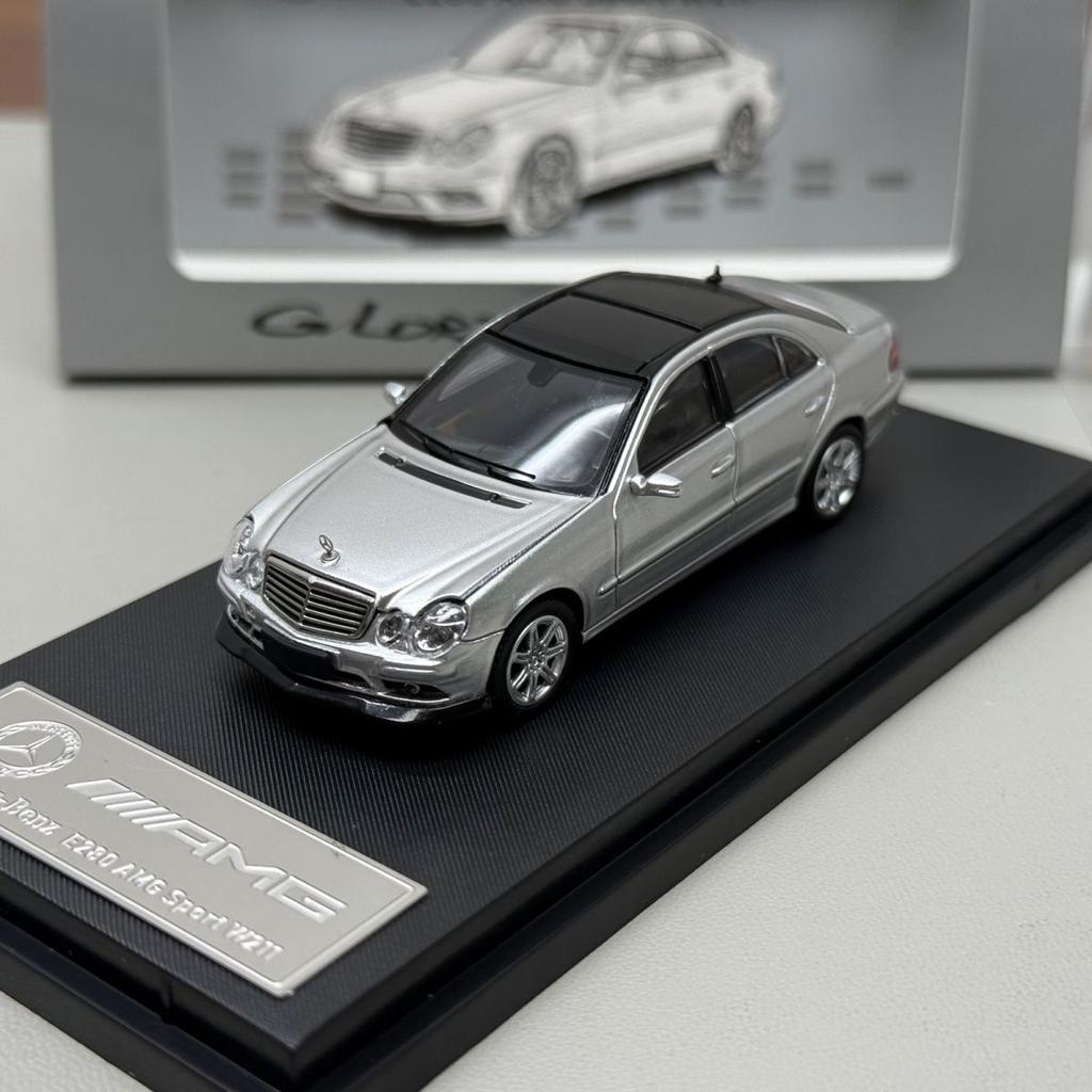 AAN1 Glory Model 1:64 Mercedes-benz E280 Amg Sport W211 Openable Hood
