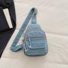 Denim Bag Women Chest Bag Crossbody Bag