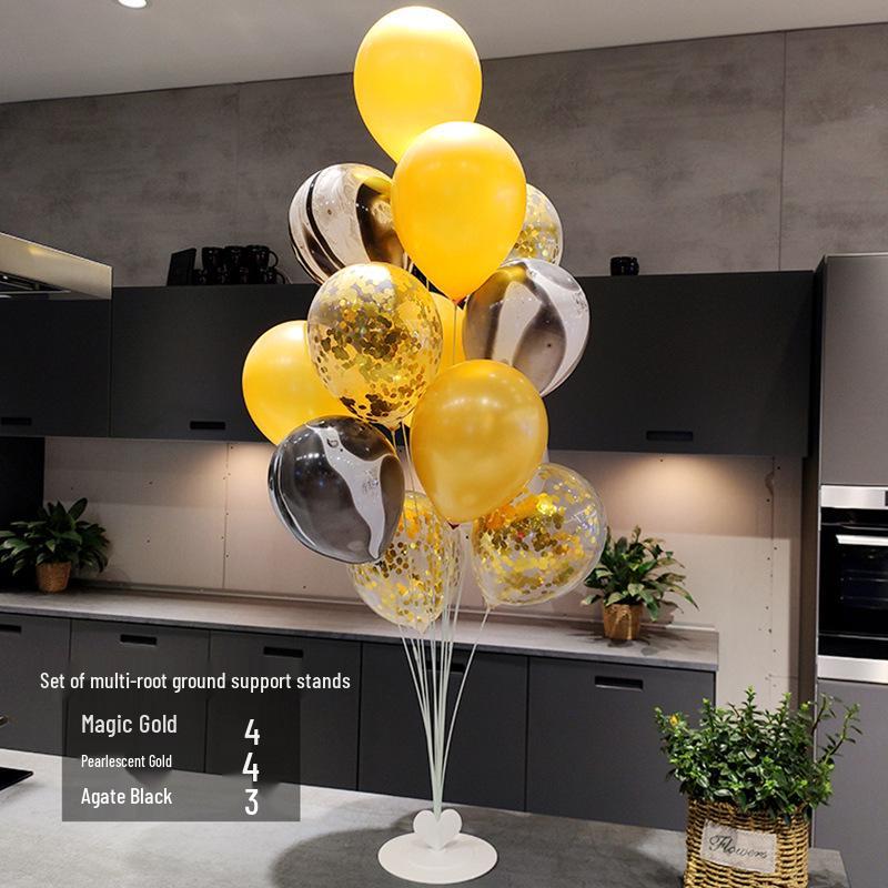 Floating Balloon Stand for Weddings and Birthdays: Room Decoration and Party Pillar.