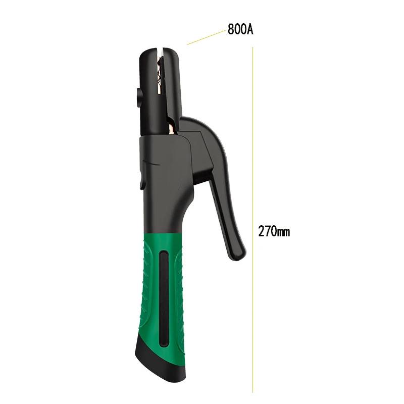 Welding Electrode Holder 600A/800A Heavy Duty Jaw Holding Plier Electrode Clamp Stick Welding Hand-held Machine Welder Tools