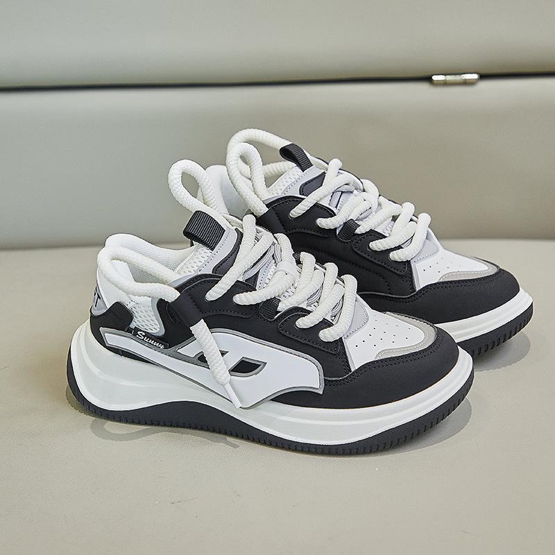 

Осень новые инс студентки платформа увеличение спортивная обувь для скейтборда повседневная обувь женщины 40