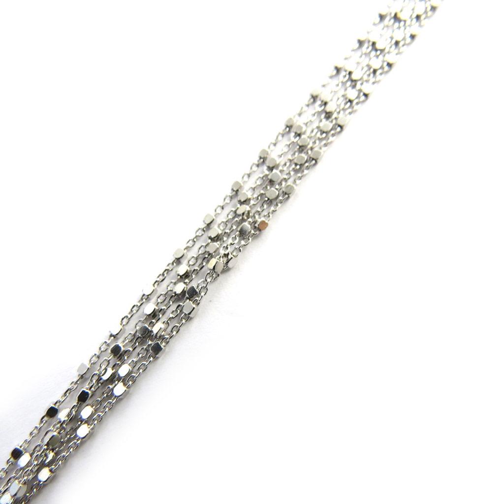 Les Trésors De Lily [N3041] - Silver Bracelet 'Kenya' (5 Rows) Rhodium-plated