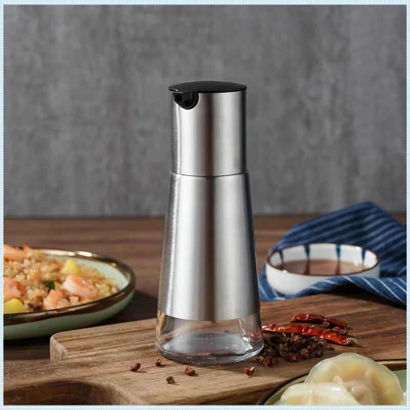 Commercial 304 Stainless Steel 3-Piece Seasoning Bottle Set