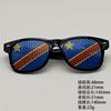 World Cup sunglasses football flag pinhole sticker 2140 printed logo independence day printed rice nail sunglasses